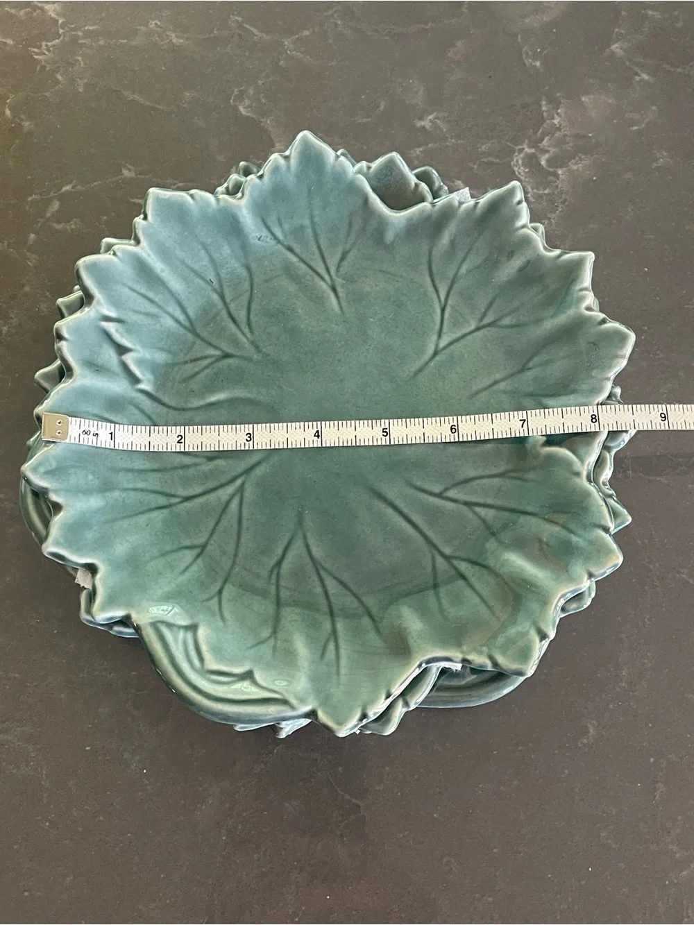 Steubenville Woodfield Teal 8” Plates- set of 3